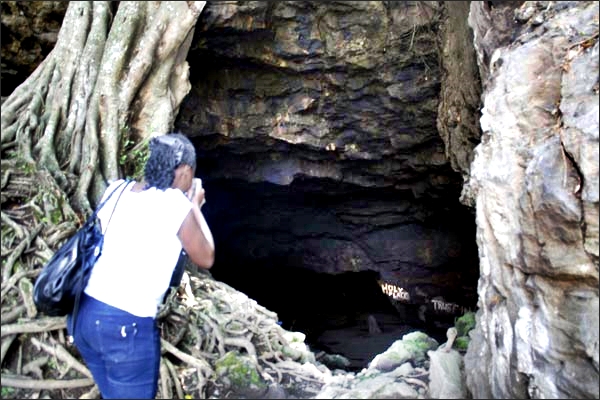 Hidden from view on the southern side of the Menengai Crater are caves sacred to Christians. One of the biggest caves can (allegedly!) accommodate up to 1,000 people. (© Suleiman Mbatiah/Nation Media)